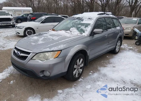 2008 Subaru Outback 2.5I Limited/2.5I Limited L.l. Bean Edition from USA, damaged, VIN 4S4BP62C387351479